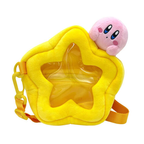 Kirby 星之卡比 透窗肩背包-星星