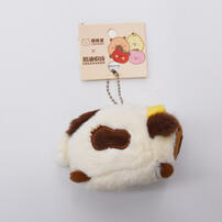 TUNTUNZAI卡皮巴拉	豚豚崽鬆鬆體奶牛掛件