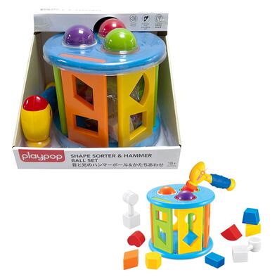 Playpop Musical Building Block Hammer Table