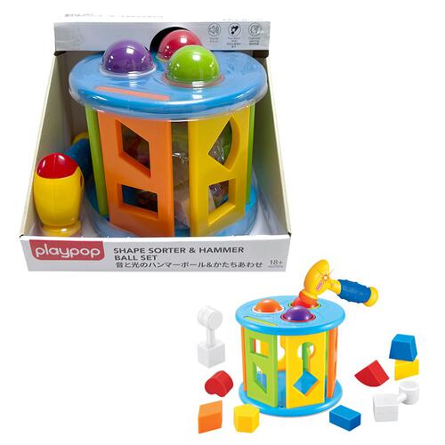 Playpop Musical Building Block Hammer Table