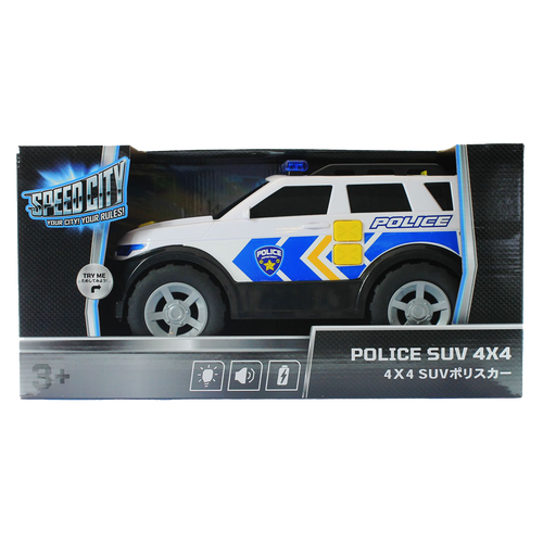 Speed City Police Suv 4X4