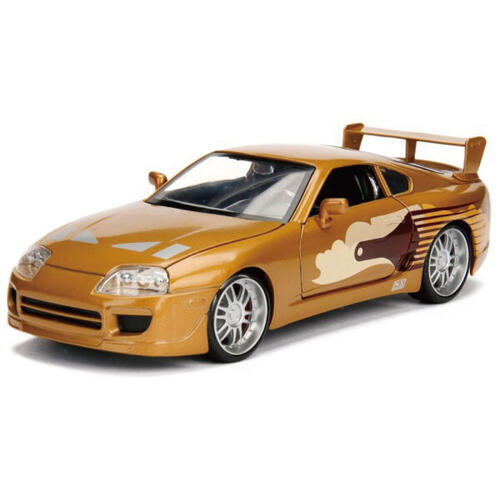 Jada Fast & Furious 1: 24 Die Cast Vehicles- 1995ToyotaSupra-Slapjack-Bronze-99540-&fnof;