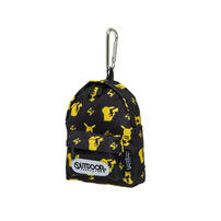 Pokemon 精靈寶可夢 聯名款潮黑皮卡丘造型零錢包#黑色