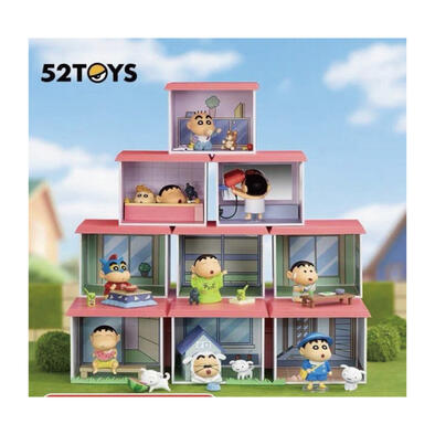 52TOYS	蠟筆小新 春日部之家 @8 79 - 隨機發貨