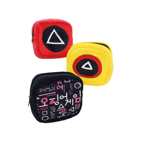 Netflix 魷魚遊戲-魷魚圖案小方包