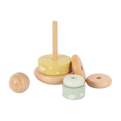 playpop Wooden Ring Stacker