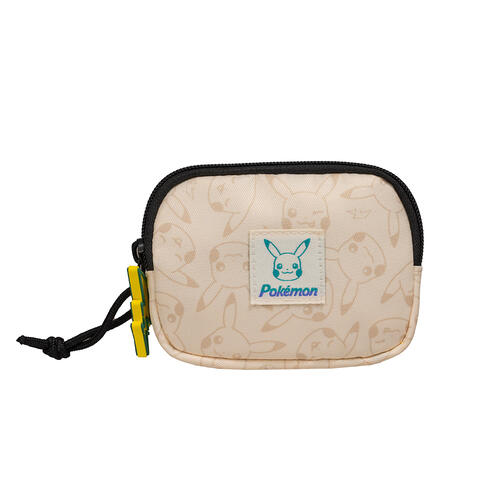 Pokemon Double-Layer Coin Pouch &ndash; Beige