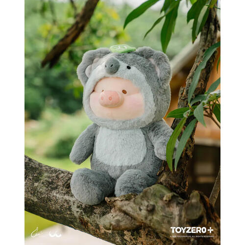 LuLu the Piggy 罐頭豬 動物派對懶懶樹熊Lu毛絨公仔