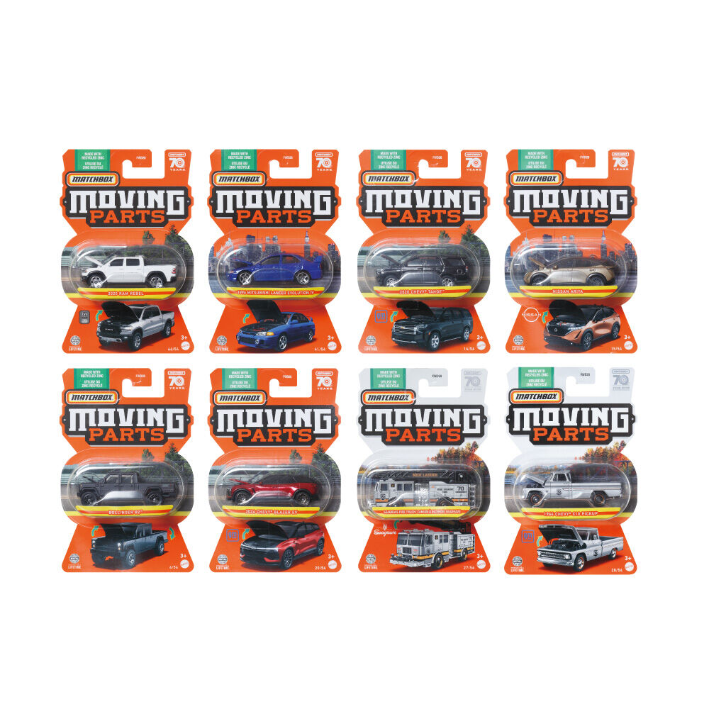 Matchbox 1:64 Car Moving Parts - Assorted | Toys