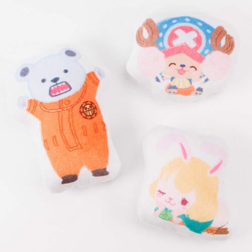 One Piece 航海王 絨毛玩偶磁鐵組(喬巴、培波、卡洛特)