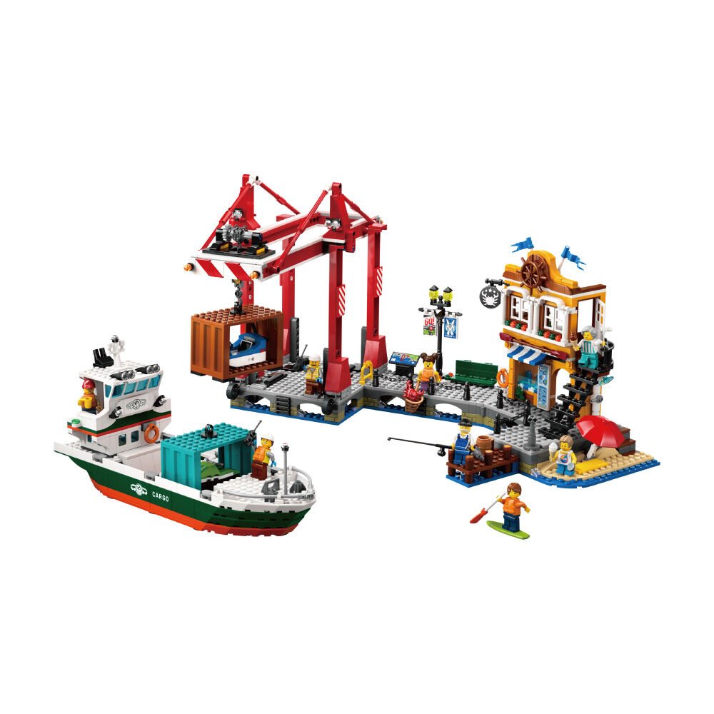 Lego樂高濱海港口和貨船60422 | 台灣玩具“反”斗城官方網站| Toys