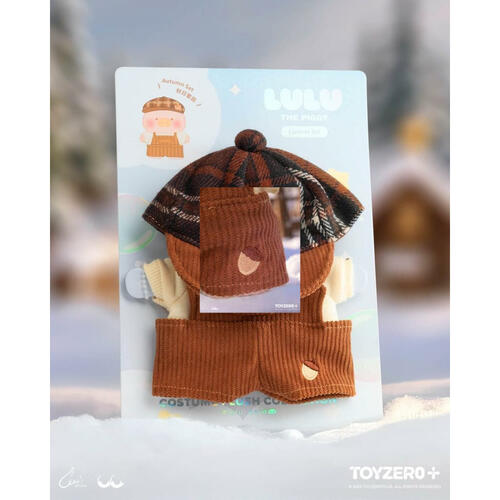 Lulu The Piggy罐頭豬 OOTD系列 - 玩偶衣服 (秋日套裝)