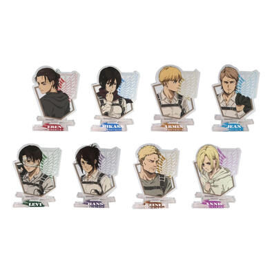 Attack on Titan 	進擊的巨人小立牌- 隨機發貨