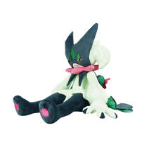 Pokemon寶可夢 30CM魔幻假面喵坐姿絨毛娃娃