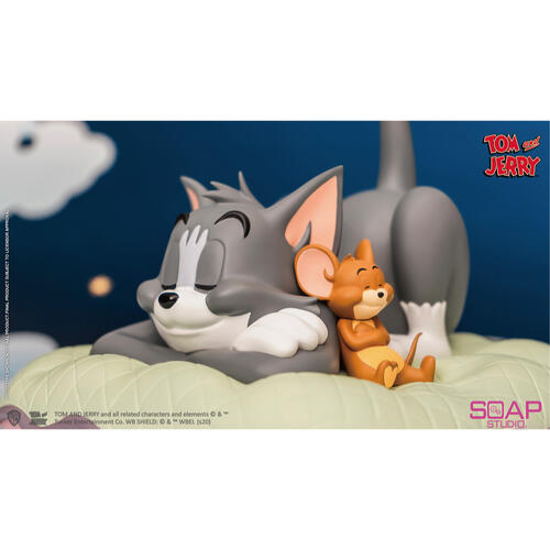 SOAP STUDIO  Tom & Jerry  湯姆貓與傑利鼠 酣睡時光款 雕像