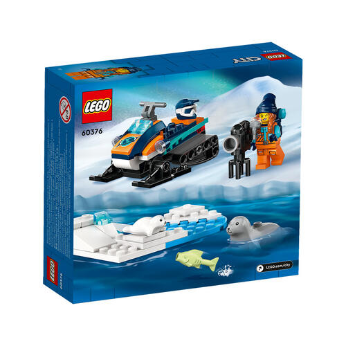 LEGO樂高城市系列 北極探險家雪上摩托車 60376