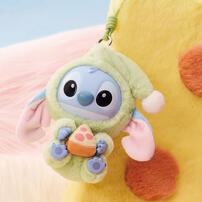 Miniso Disney Stitch 迪士尼史迪奇再困也要吃一口系列搪膠毛絨盲盒- 隨機發貨