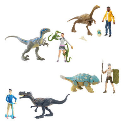 Jurassic World侏羅紀世界恐龍與人物組- 隨機發貨