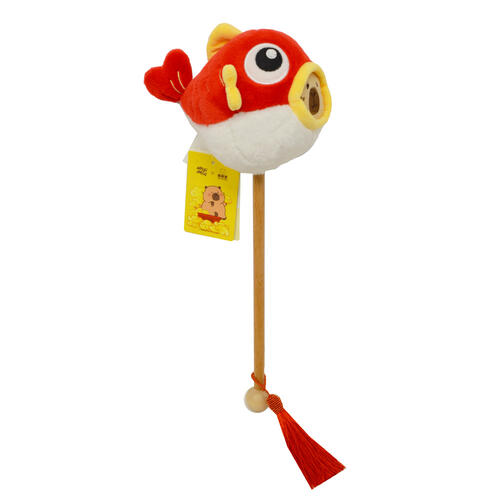 TUNTUNZAI卡皮巴拉	豚豚崽豚個好運-錦鯉敲敲棒