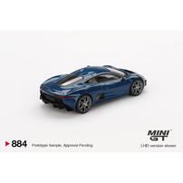 MINIGT	Jaguar C-X75 Blue合金車886 