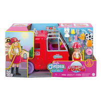 Barbie芭比 小凱莉消防車遊戲組
