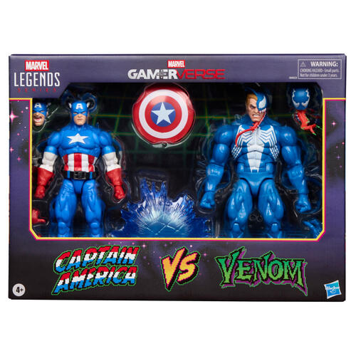 Marvel漫威 傳奇系列 美國隊長 vs 毒液