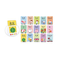 Food超人 幼兒學習讀卡機(學習ㄅㄆㄇ、ABC、123、唐詩、成語、童話、兒歌)-FOOD超人- 隨機發貨