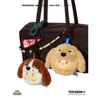 PP X MONSTER - 狗狗出沒膠臉毛絨掛件系列- 隨機發貨