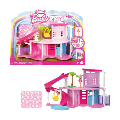 Barbie 迷你芭比樂園-芭比與度假小屋系列 - 隨機發貨