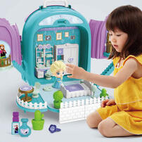 Frozen Bedroom Makeup Toy Backpack