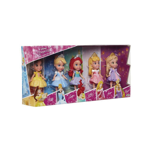 Disney Princess 迪士尼公主迷你娃娃5入