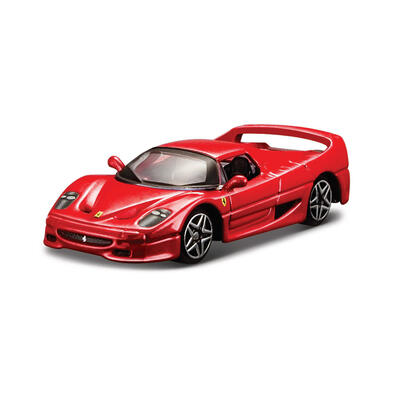 Bburago比美高 1:64精品車 法拉利F50 - 紅 18-56005