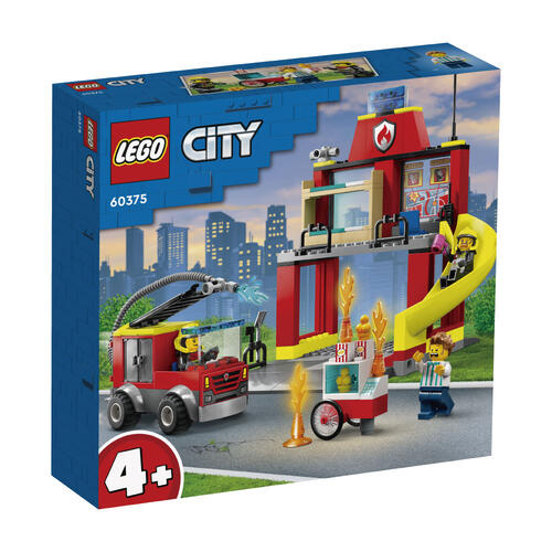 LEGO樂高 City系列 消防局和消防車 60375
