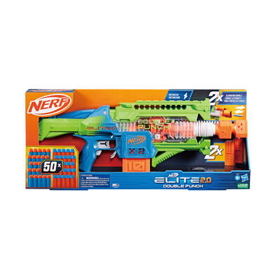 Nerf 菁英系列 雙擊終結者電動射擊器