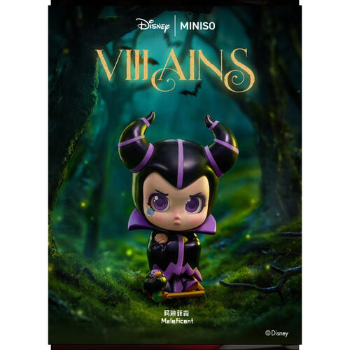 MINISO	迪士尼反派天生不服系列手辦盲盒- 隨機發貨