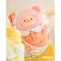 Lulu The Piggy罐頭豬- 「夢裡什麼都有」系列膠臉毛絨掛件- 隨機發貨