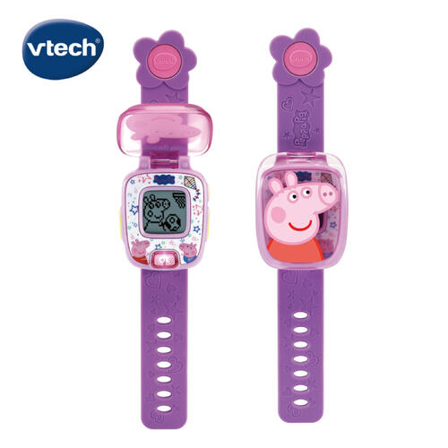 Vtech 粉紅豬小妹兒童遊戲手錶-紫