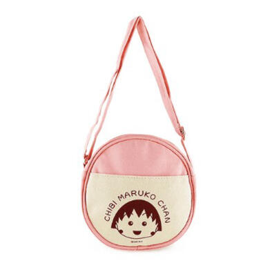 Chibi Maruko 櫻桃小丸子 圓形小背包-小丸子