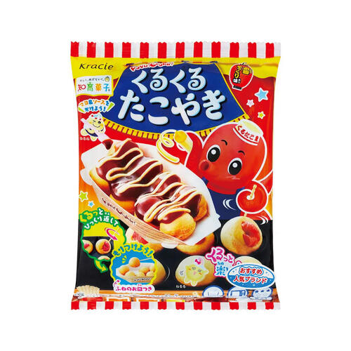 Kracie Foods 知育果子系列	Kracie 創意DIY-章魚燒小達人