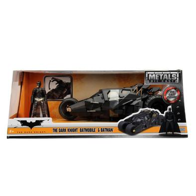 Batman蝙蝠俠 1:24 黑暗騎士蝙蝠車與蝙蝠俠
