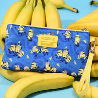 Loungefly 壞蛋獎門人小黃人尼龍銀包袋