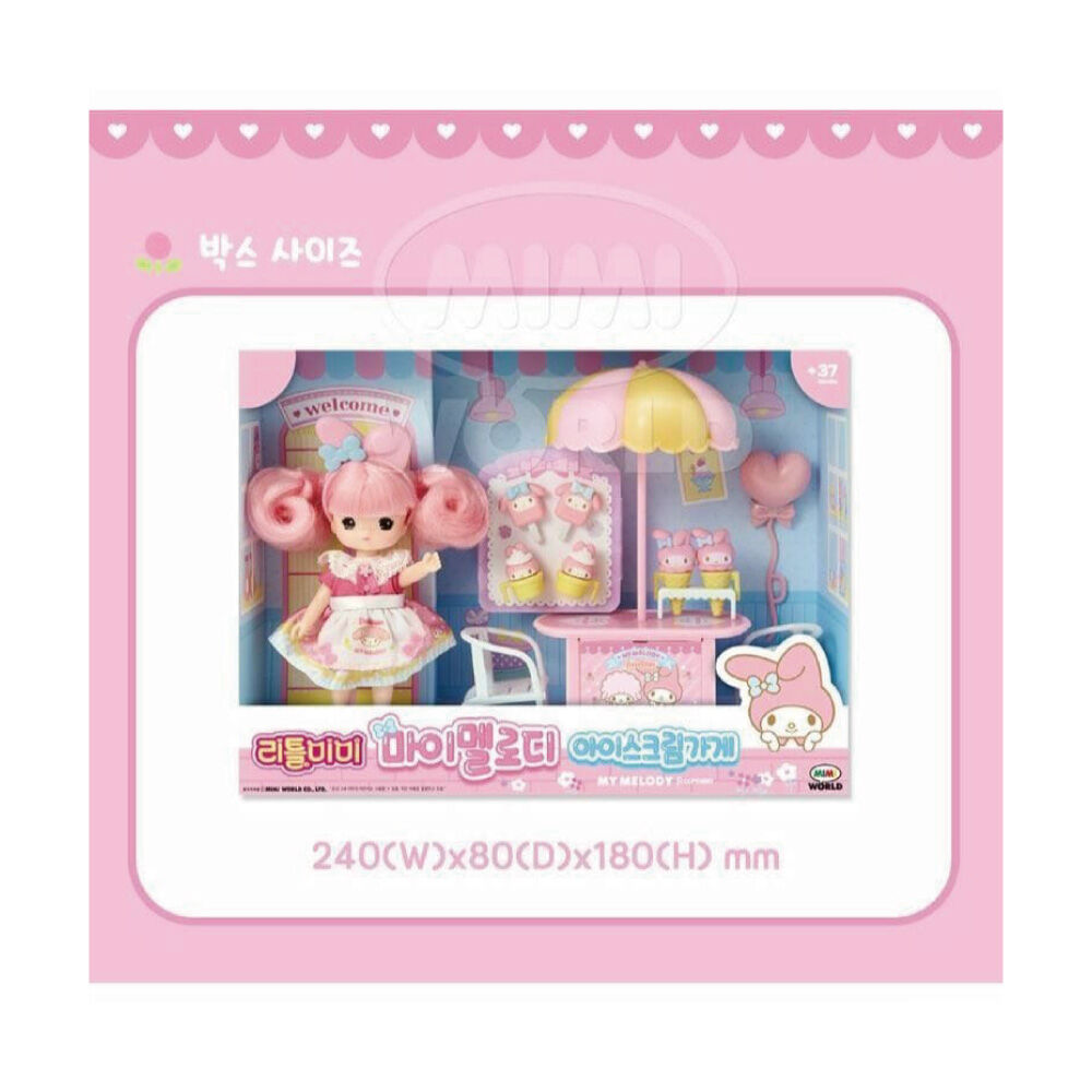 Mimi World Sanrio Mini MIMI-Melody Ice Cream Shop | Toys