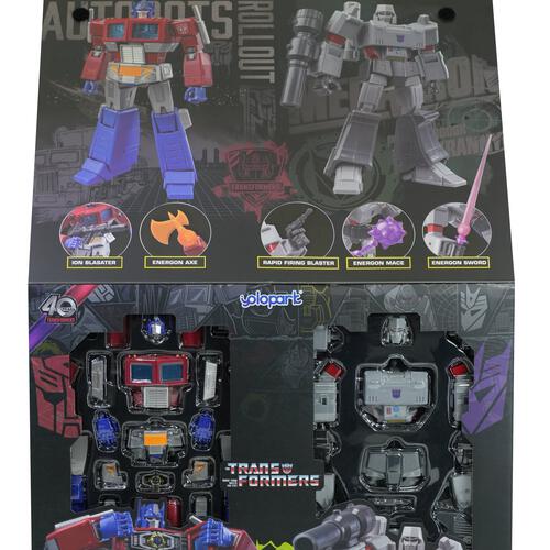 Transformers 變形金剛YP AMK G1雙入組  柯博文&密卡登 