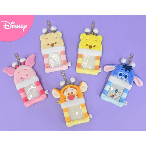 Disney 迪士尼	5"維尼系列票卡包-蜜蜂款-隨機出貨