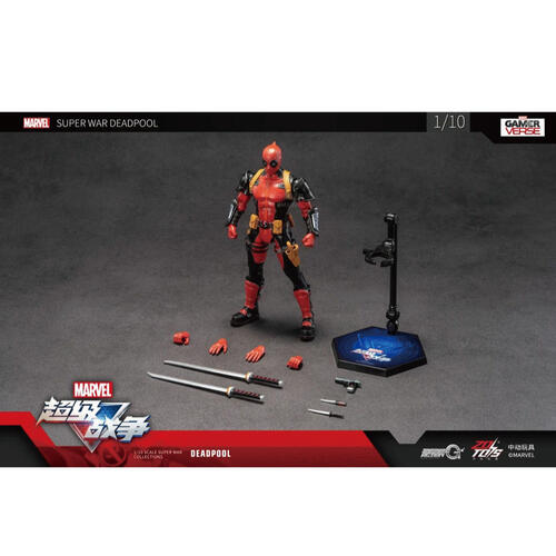 MARVEL  中動 漫威超級戰爭 死侍 7吋可動人偶