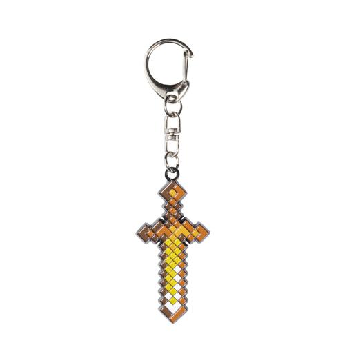 Minecraft創世神 金屬鑰匙扣 (1件) - 隨機發貨