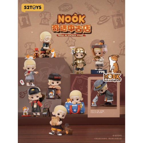 52TOYS/NOOK 奇遇中古店系列 @8- 隨機發貨