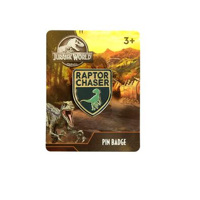 Jurassic World侏羅紀恐龍徽章- 隨機發貨(贈品)