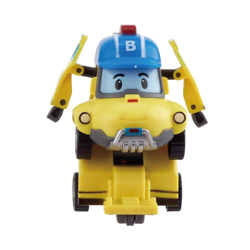 Robocar Poli救援小英雄波力  POLI BABE  3吋簡易變形車套組
