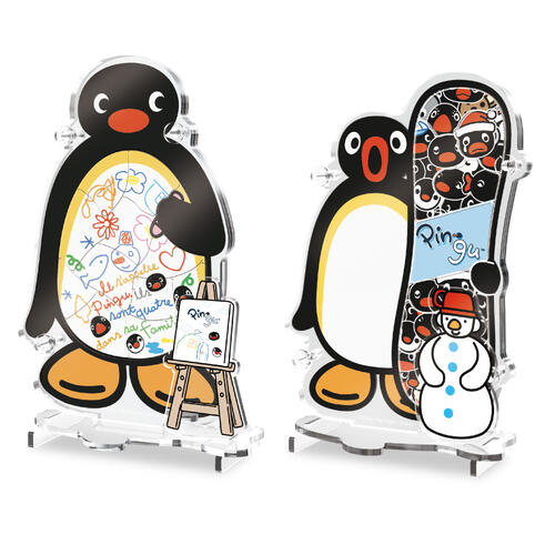 Pingu企鵝家族-壓克力拼圖系列擺飾 - 隨機發貨